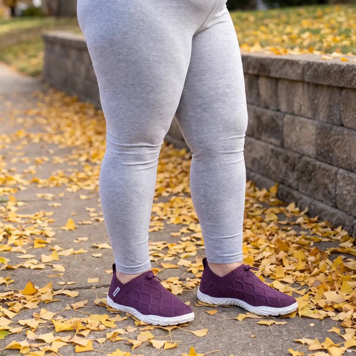 Cloud Walk Plum purple lifestyle