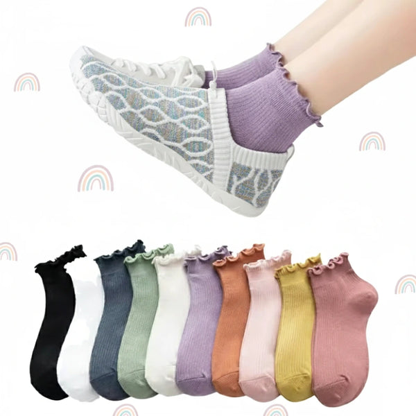 10 Pairs of Soft Everyday Socks – Comfortable & Color-Coordinated