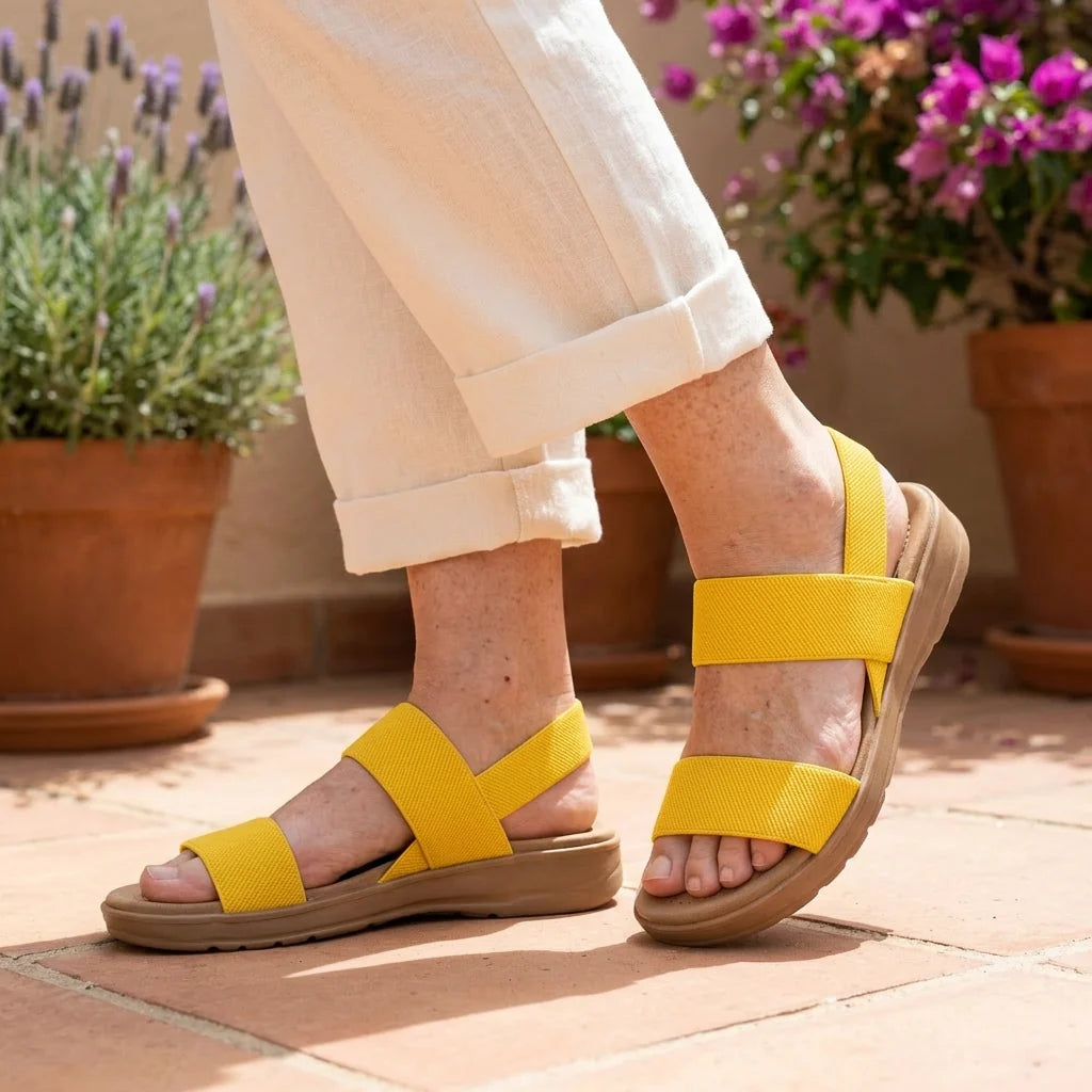 Free Stride Sandals - Lightweight Stretch Sandals for All-Day Comfort