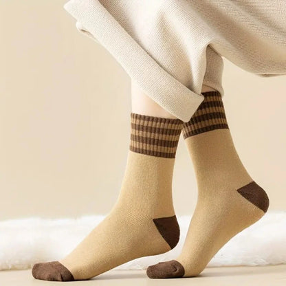 10 Pairs of Socks - Retro Fall Colors