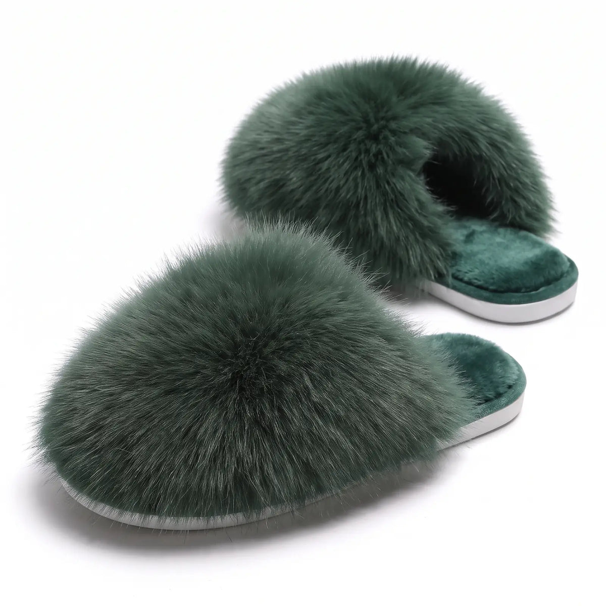 Cloud Fluff Forest Green