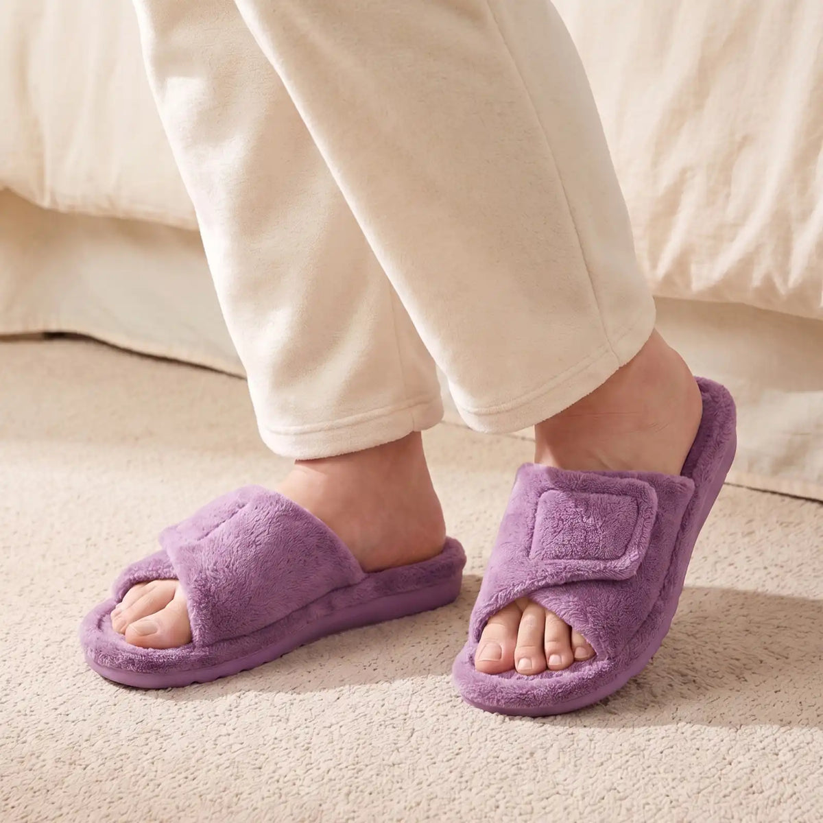 Cloud Slide Purple lifestyle