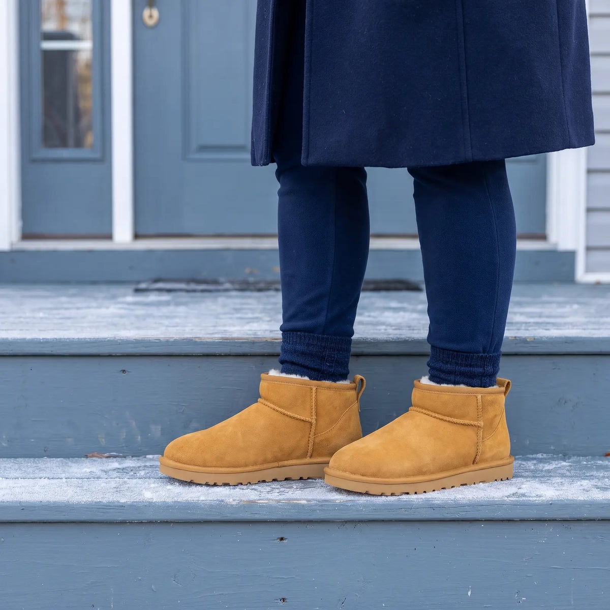 Cloud Suede Mustard lifestyle