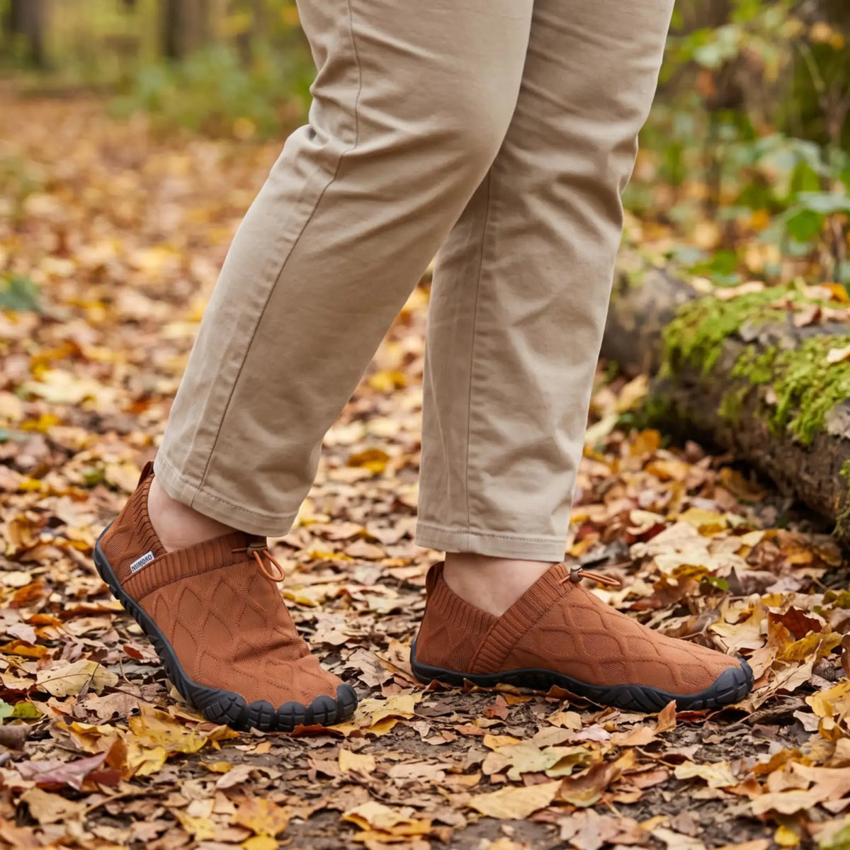 Cloud Walk Brown Black lifestyle