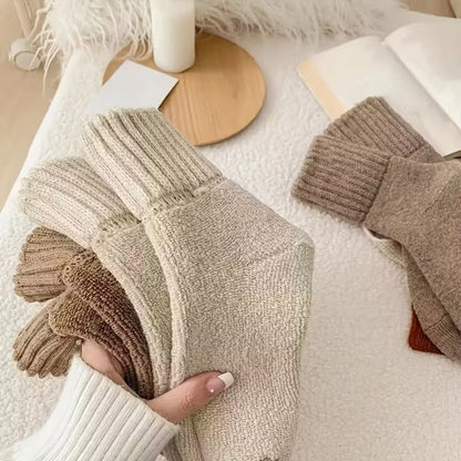 5 Pairs of Socks – Cozy Warmth for Autumn & Winter Comfort